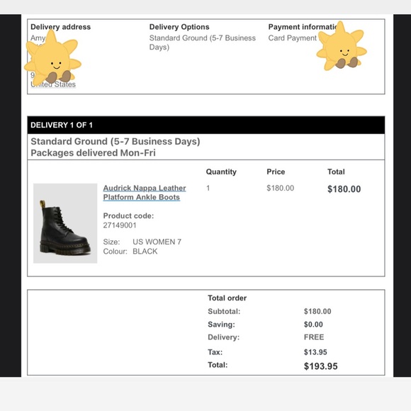 Dr. Martens Audrick 8-Eye Boots - Picture 14 of 15